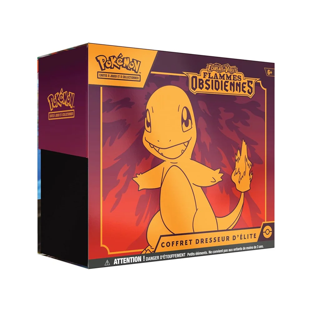 ETB/Coffret Dresseur d’Élite EV03 : Flammes Obsidiennes