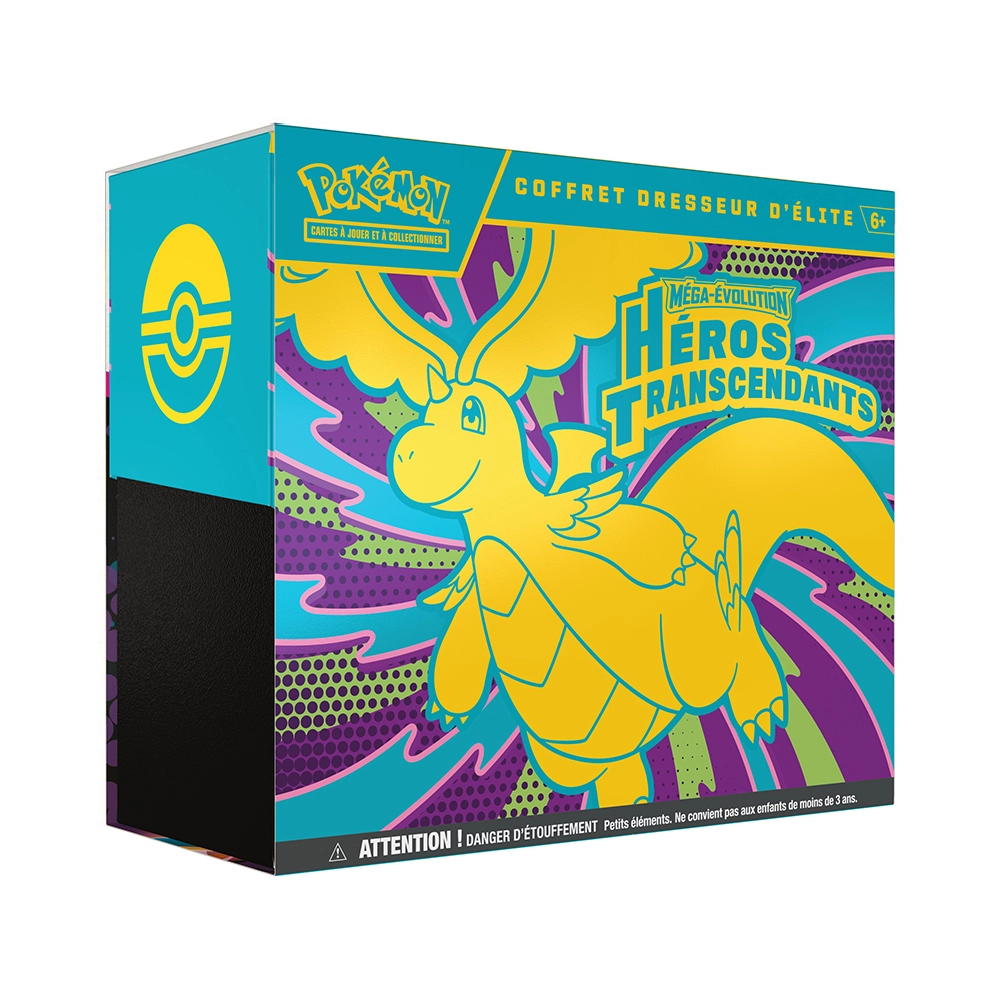 ETB/Coffret Dresseur d’Élite - Méga-Évolution - Héros Transcendants ME2.5